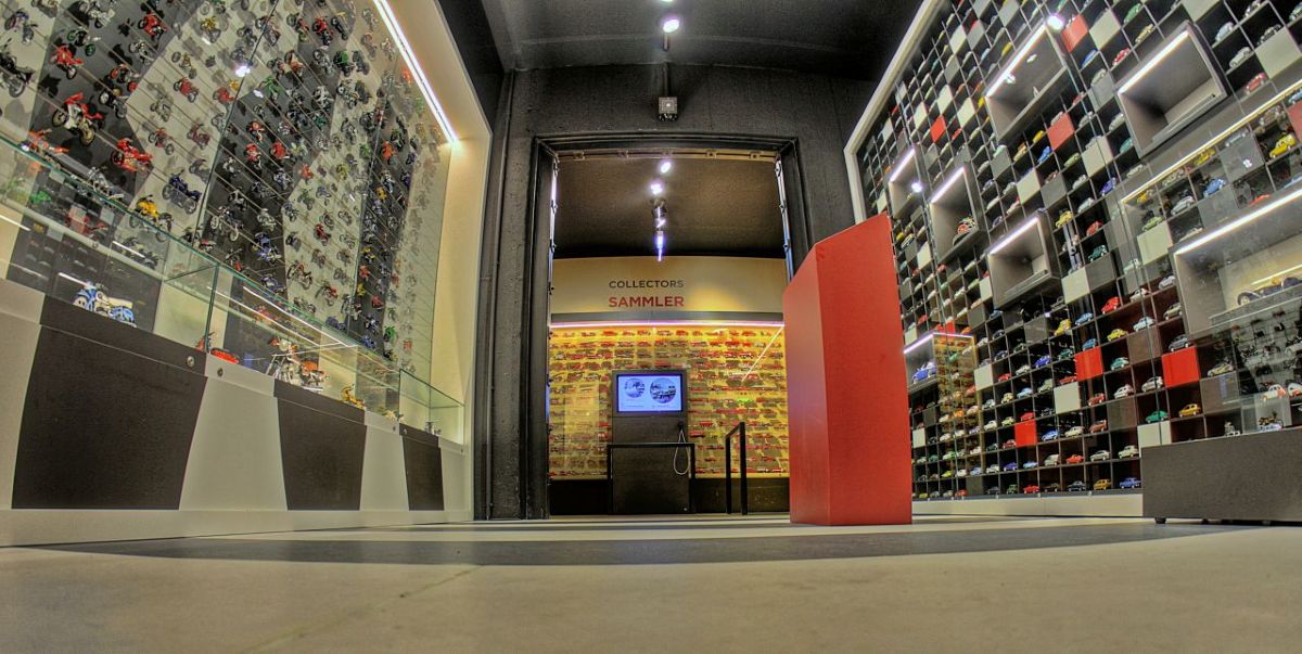 Die Sammlung Modellfahrzeuge im PS.Speicher