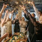 Fröliche Stimmung bei der Betriebsweihnachtsfeier