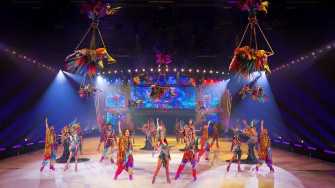 Szene der aktuellen Holiday on Ice Show Cinema of Dreams in Grefrath