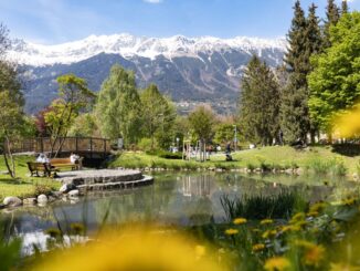 Rapoldi-Park im Frühling