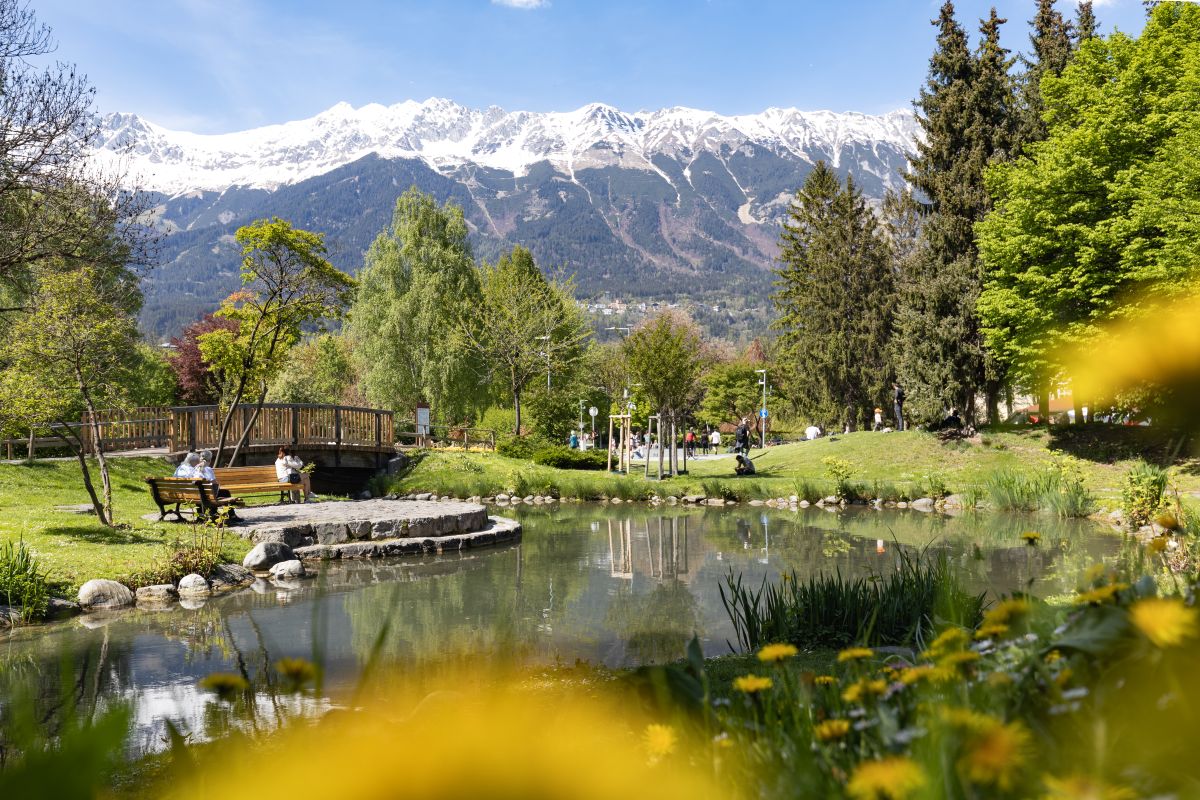 Rapoldi-Park im Frühling