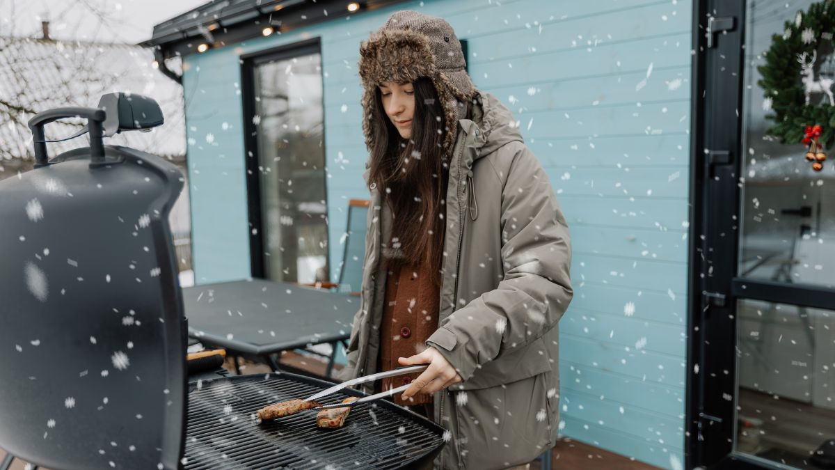 Wintergrillen mit dem Gasgrill