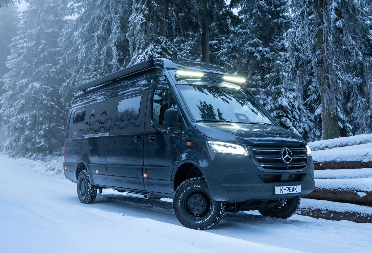 Spezielle Offroad-Serienausstattung, so nur im Yucon K-peak