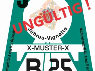 Die Gültigkeit der Jahresvignetten lief Ende Januar ab