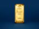 1000 g Degussa Goldbarren gegossen