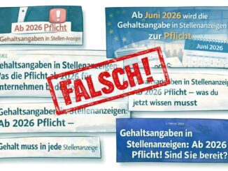 Gehalt muss in einer Stelleanzeige nicht angegeben werden