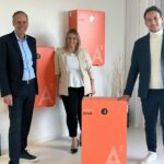 Moritz Minarik (CEO), Bettina Haberler (COO) und Manfred Zettl (CSO) von Accupower