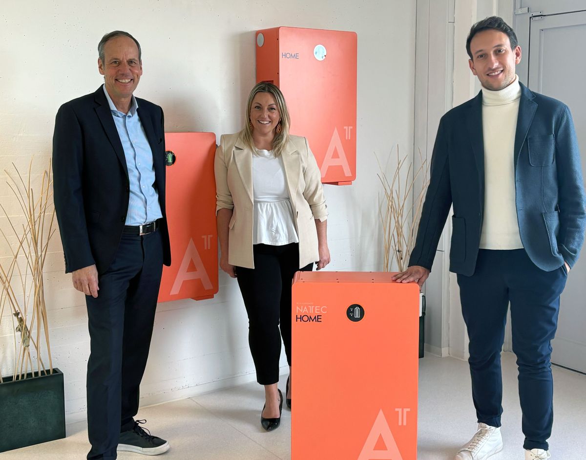 Moritz Minarik (CEO), Bettina Haberler (COO) und Manfred Zettl (CSO) von Accupower