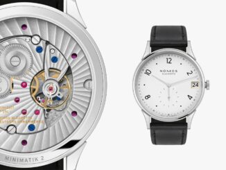 Minimatik 39 Datum von Nomos Glashütte