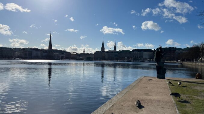 Die Hamburger Binnenalster