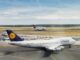 Lufthansa-Jets am Flughafen