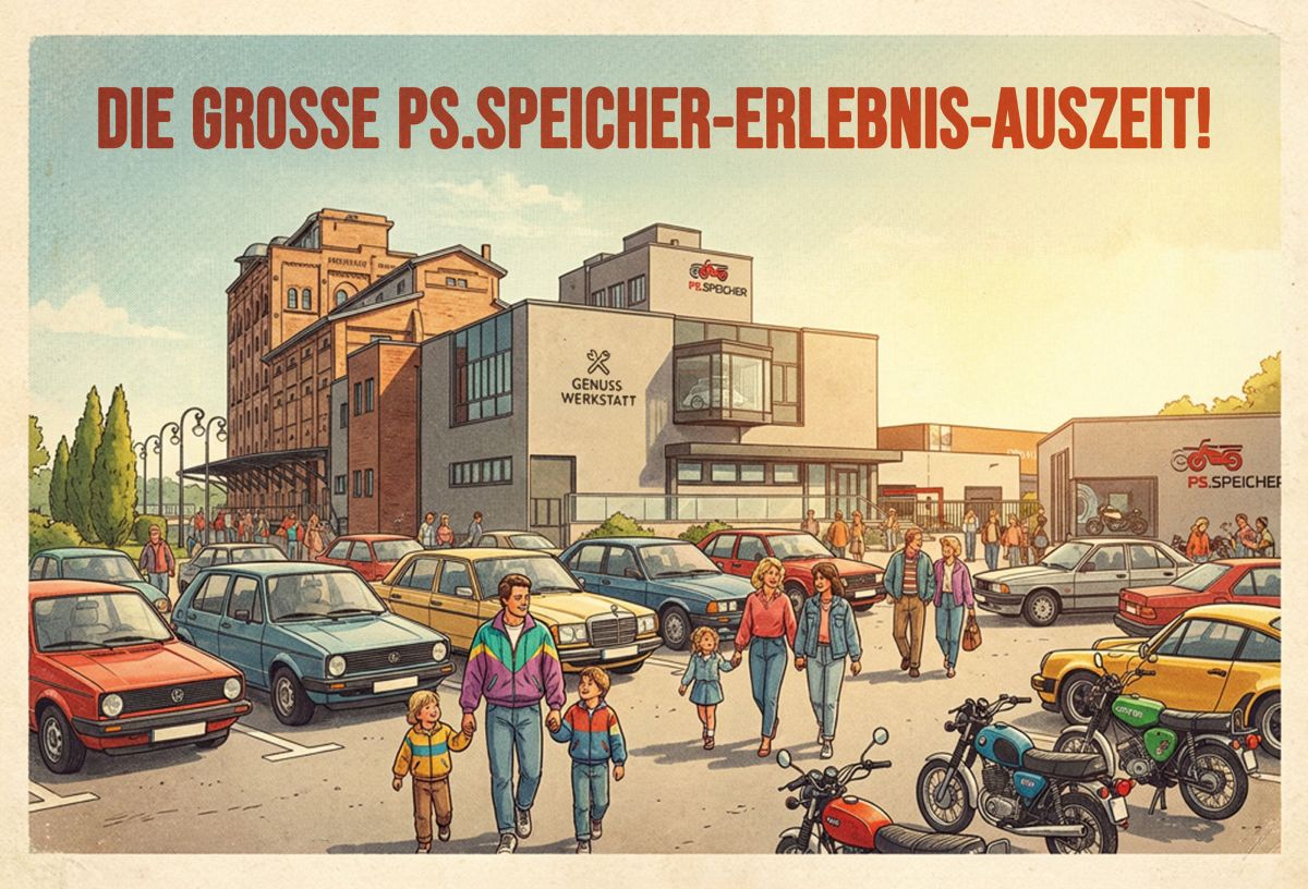 PS.Speicher: Treffpunkt für Autofans allen Alters