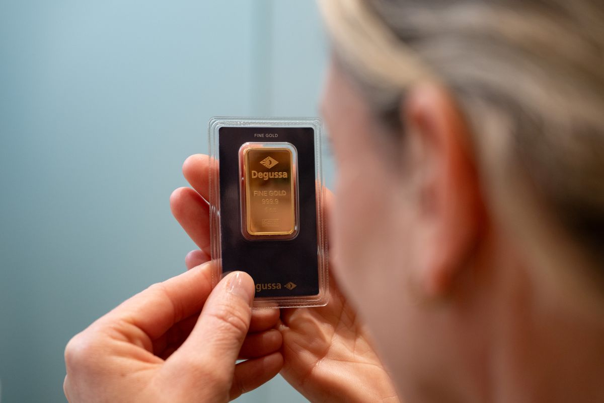 Degussa Goldbarren 1oz