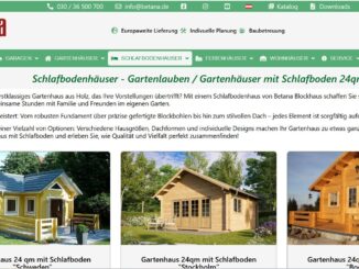 Gartenhäuser aus Holz