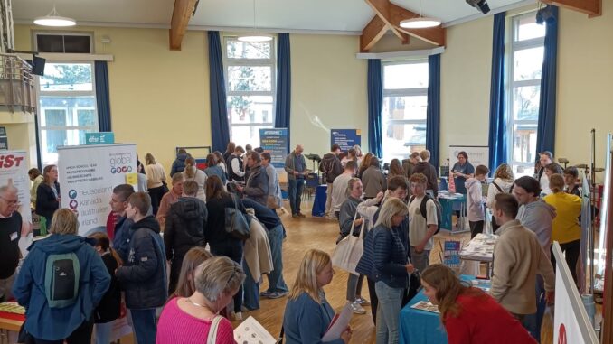 Schülermesse im Gymnasium Hamburg Oberalster