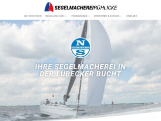 Website Screenshot Segelmacher Rühlicke Neustadt Holstein