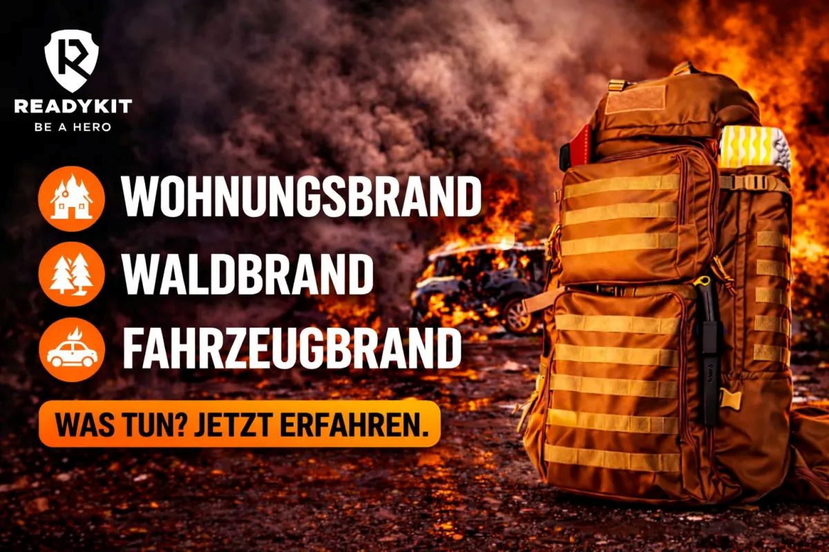 Wohnungsbrand, Waldbrand, Fahrzeugbrand: Was tun?