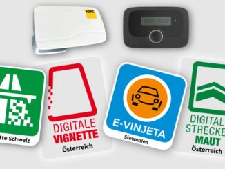 Vignetten und Mautboxen