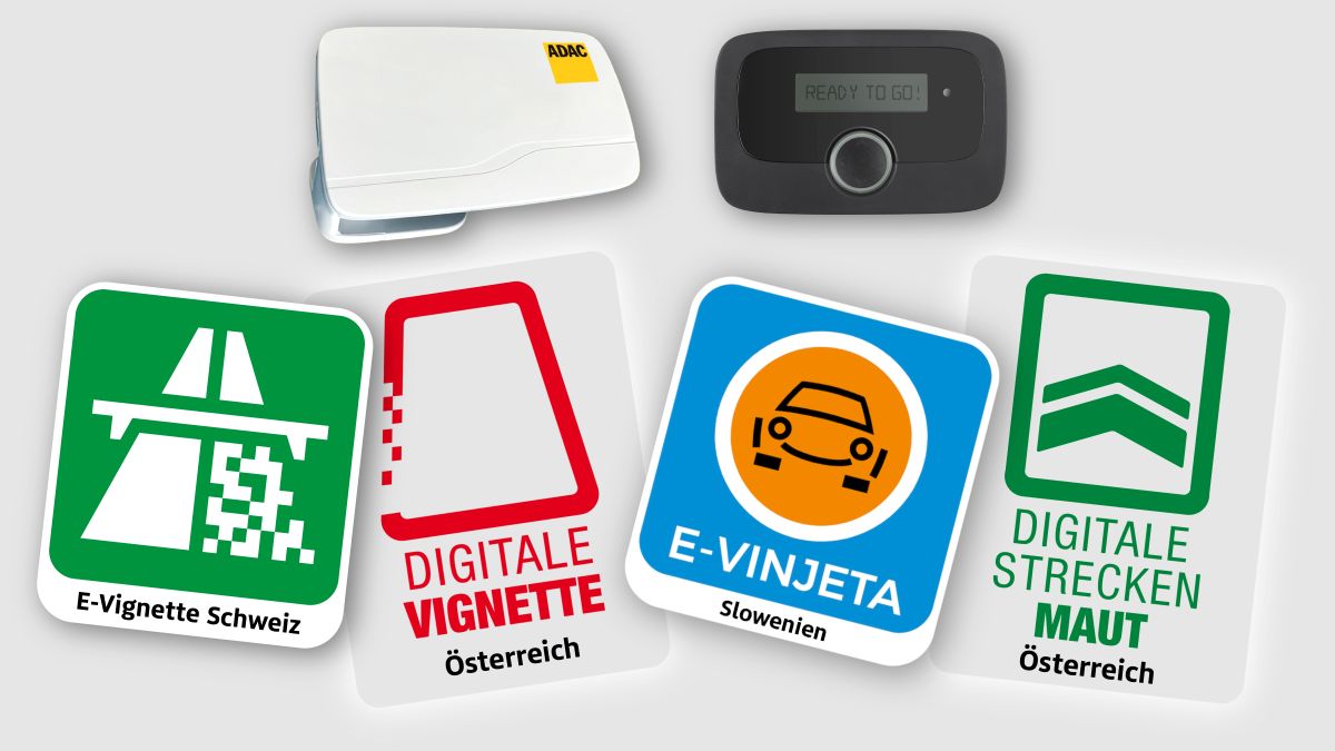 Vignetten und Mautboxen