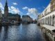 Die Binnenalster in Hamburg
