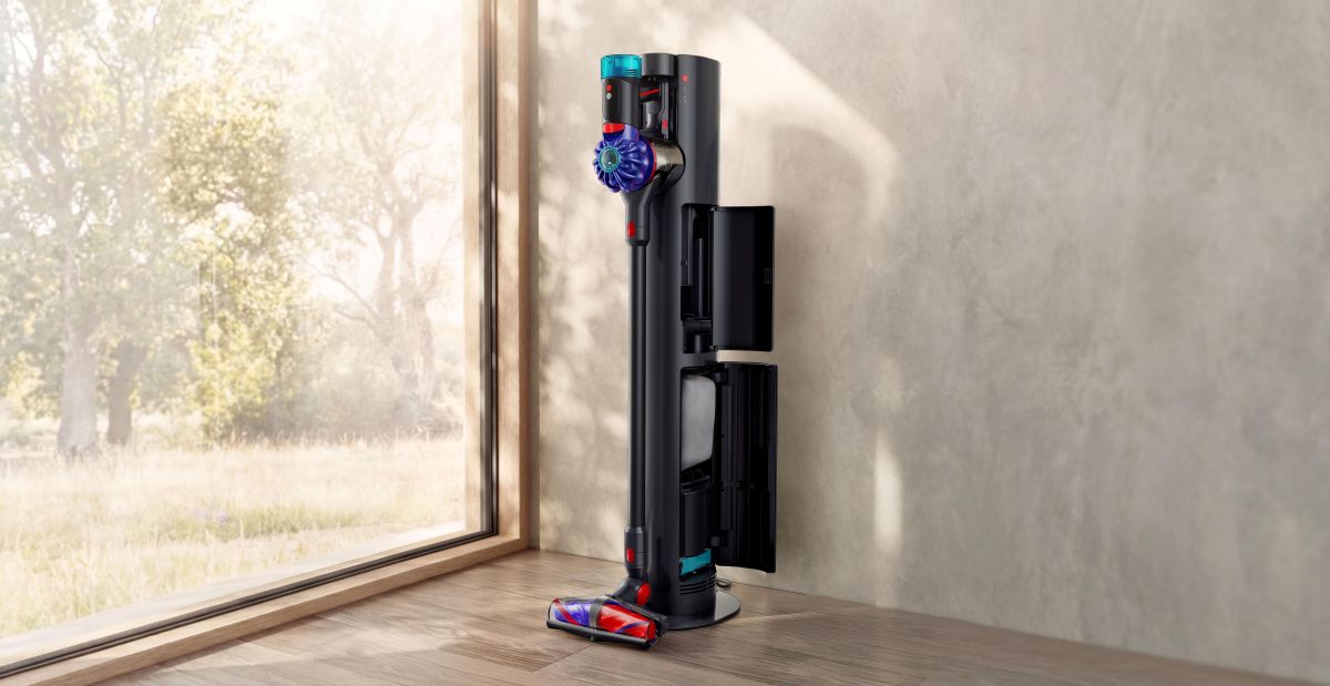 Der Dyson V10 Konical mit Auto-empty Dok