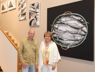 Fotograf Stephan Zirwes und Galeristin Livia Lisboa