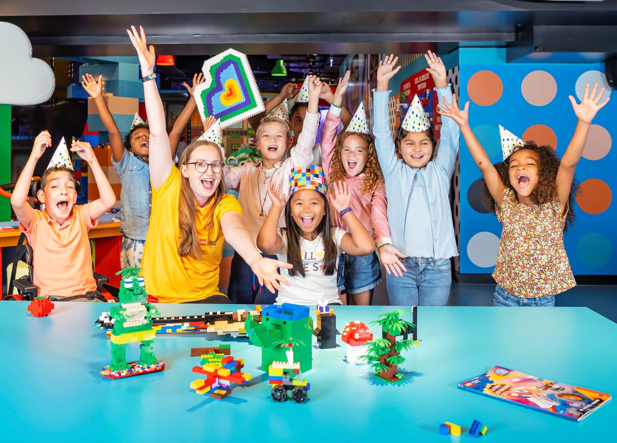 Auch die Kleinsten feiern mit Lego