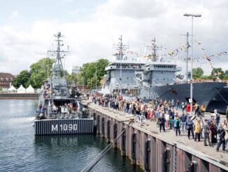 Kieler Woche auf dem Marinestützpunkt gut besucht