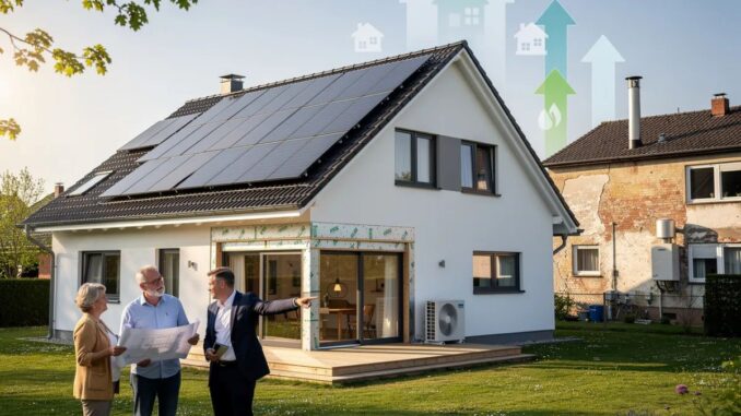 Modernisieren mit Förderung dank Gebäudemodernisierungsgesetz