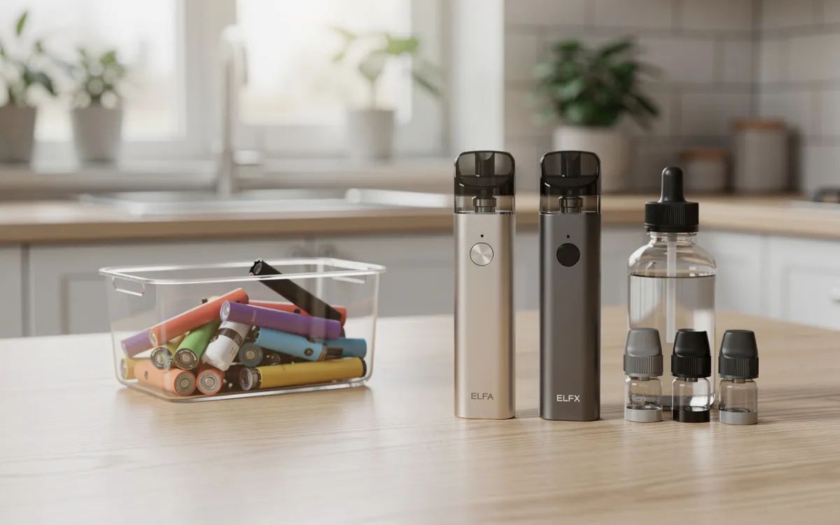 Rechtzeitig auf ein wiederaufladbares Vape-System wechseln!