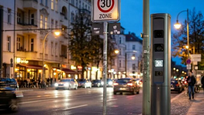 Der Tempo-30-Trend schafft neue Blitzer-Hauptstädte