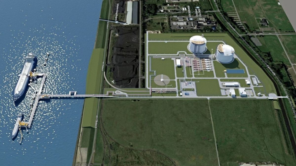 German LNG Terminal in Brunsbüttel