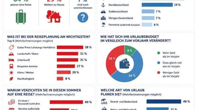 Infografik zu den Sommerferien der Hamburger