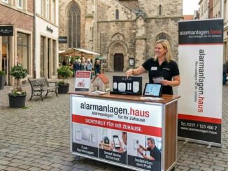 Infostand von alarmanlagen.haus