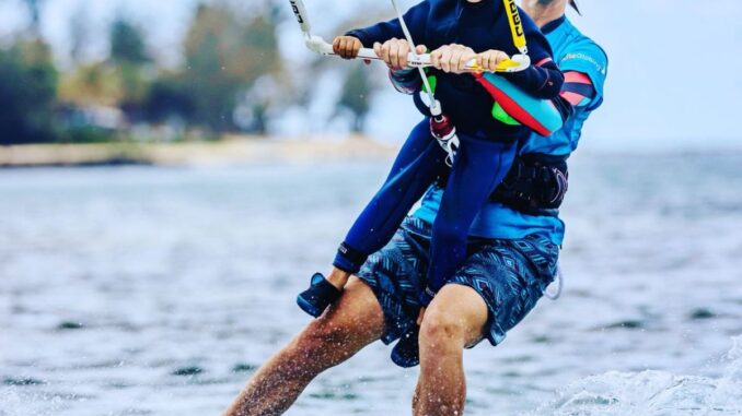 Kitesurfing am C Beach Club