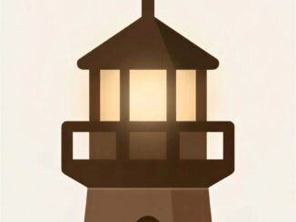 Leuchtturm Grafik