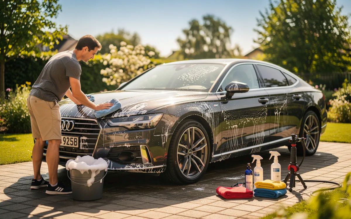 Richtige Autopflege im Sommer schützt vor Hitze und UV-Strahlung