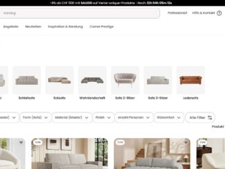 Temporärer Arbeitsplatz Sofa und Couch