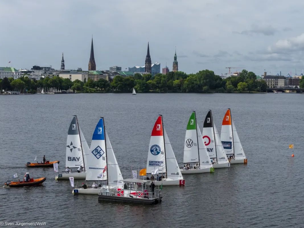 Bayerischer Yacht-Club und Mühlenberger Segel-Club komplettieren das Podium