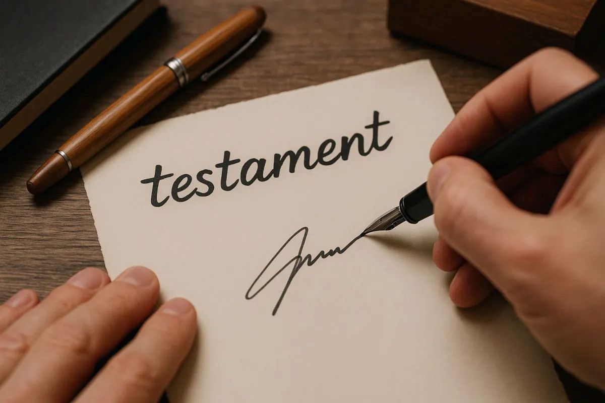 Eigenhändiges Testament: Korrekte und gut erkennbare Unterschrift entscheidend