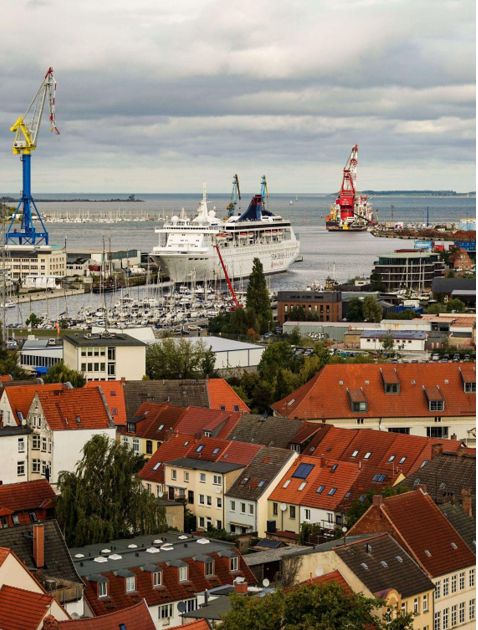 Kiel als Start zur Kreuzfahrt in den Norden