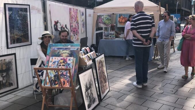 Kunst hautnah erleben auf dem Überseeboulevard