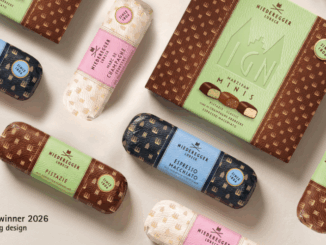 Ausgezeichnetes Packaging Design für Niederegger in Lübeck