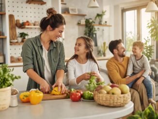 Gesundheit prägt den Familienalltag und senkt den Stresspegel
