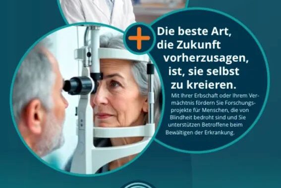 Mit einem Vermächtnis Zukunft für Menschen mit Netzhauterkrankungen schaffen