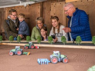Mitmachaktion beim Dampf- und Traktorentreffen