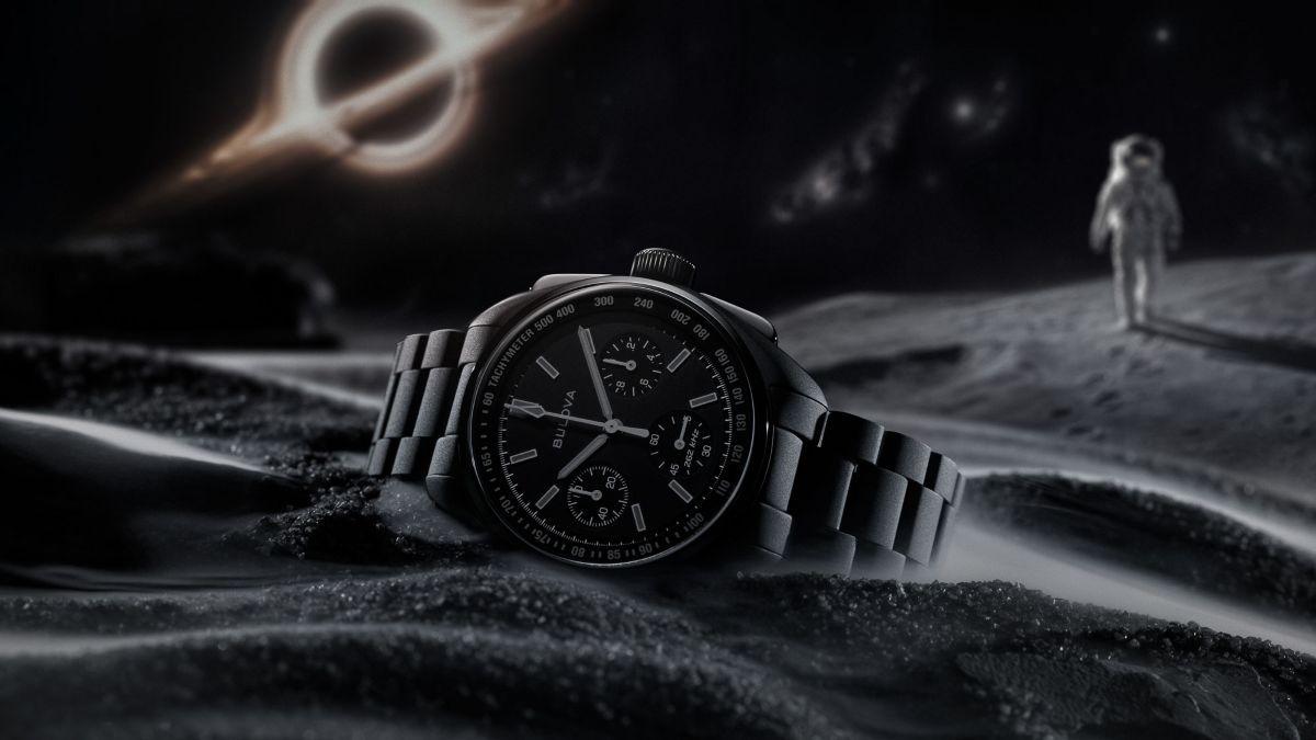 Ultra-Black: Bulova Lunar Pilot Black Hole Limited Edition in 41 mm