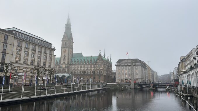 Wenn der kalte Herbst kommt, wird es feucht in Hamburg