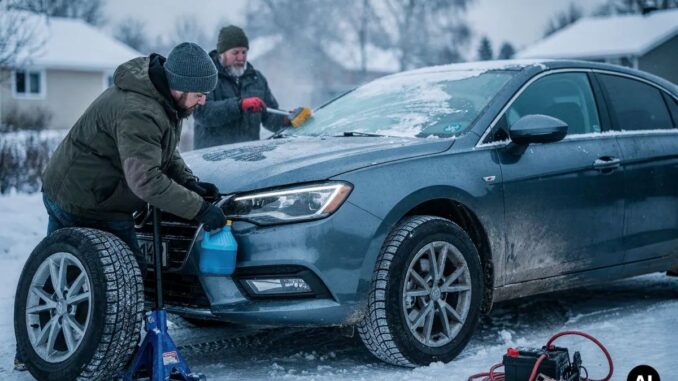Besser das Auto fit haben, bevor es friert