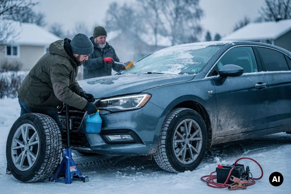 Besser das Auto fit haben, bevor es friert